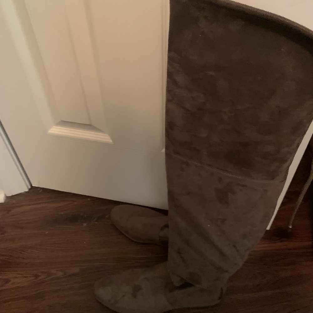 Marc Fisher Brown Over-the-Knee Boots
